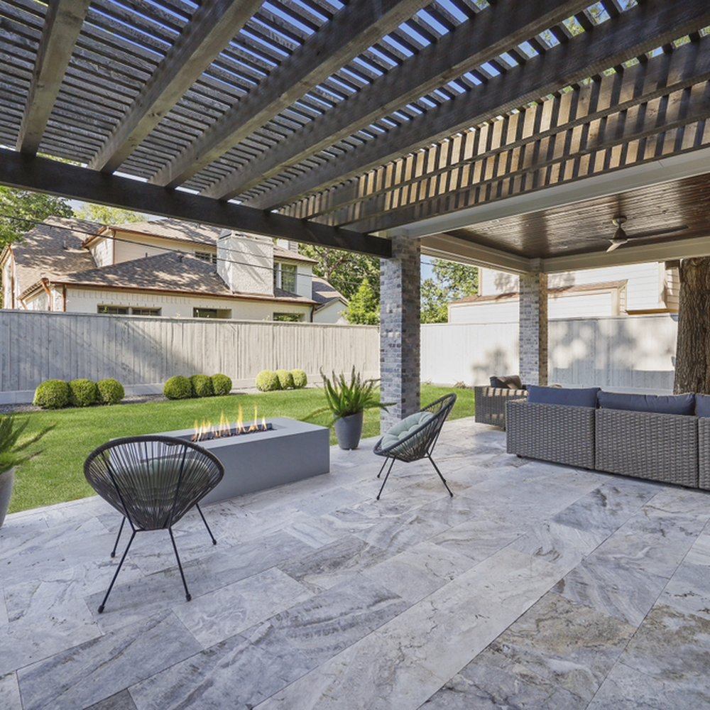 an outdoor patio construction concrete company aubrey texas